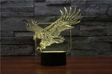 Eagle 3D Illusion Lamp