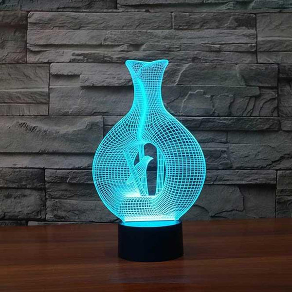 Bamboo 3D Illusion Lamp