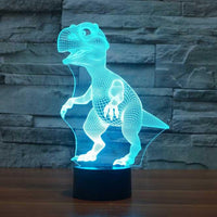 Dinosaur 3D Illusion Lamp