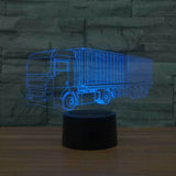 Commercial Truck 3D Illusion Lamp