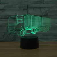 Commercial Truck 3D Illusion Lamp