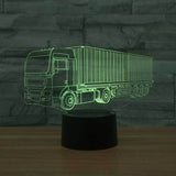 Commercial Truck 3D Illusion Lamp