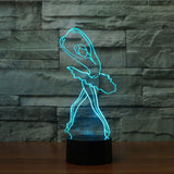 Ballerina 3D Illusion Lamp