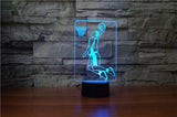 Basketball Player 3D Illusion Lamp