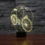 Cycle 3D Illusion Lamp