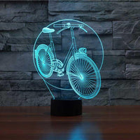 Cycle 3D Illusion Lamp