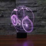 Cycle 3D Illusion Lamp