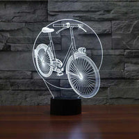 Cycle 3D Illusion Lamp