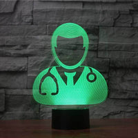 Doctor 3D Illusion Lamp