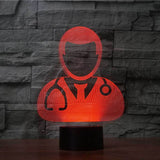 Doctor 3D Illusion Lamp