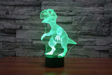 Dinosaur 3D Illusion Lamp