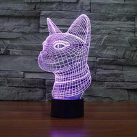 Cat 3D Illusion Lamp