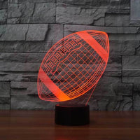 Football 3D Illusion Lamp