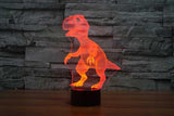 Dinosaur 3D Illusion Lamp