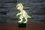 Dinosaur 3D Illusion Lamp